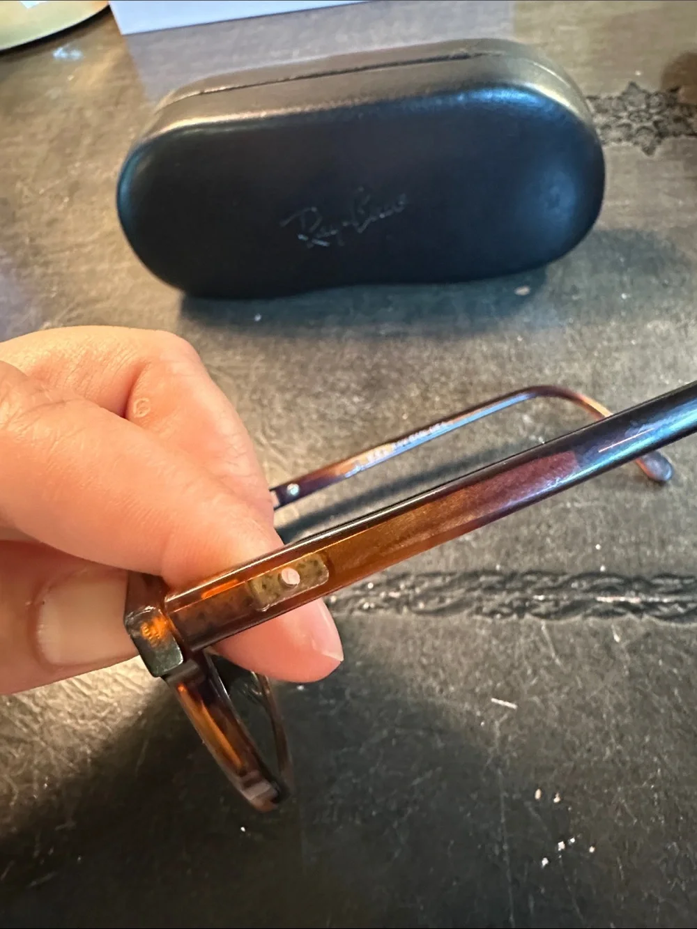 Ray-Ban Tortoiseshell Frame Sunglasses